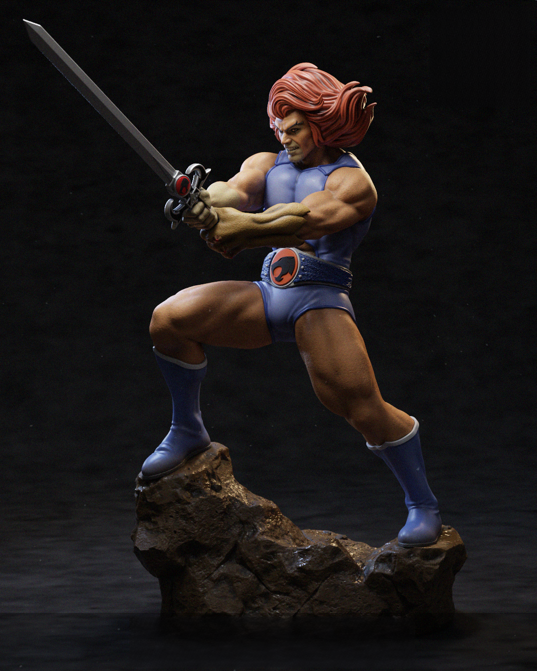 0709 Lion-O - ThunderCats (1416) - STL 3D Print Files