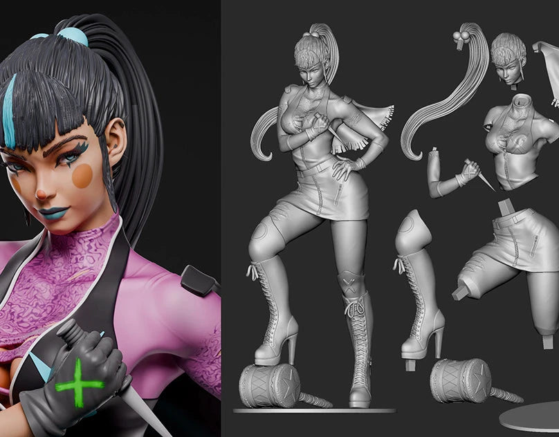 2209 Punchline (Alexis Kaye)_DC Comics - STL 3D Print Files