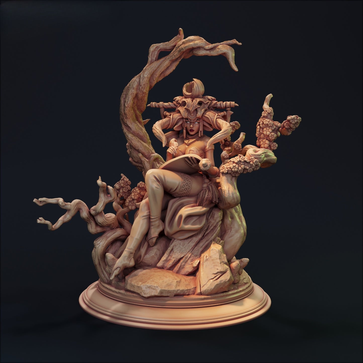 1317 Tuoaleen Prophetess NSFW - STL 3D Print Files