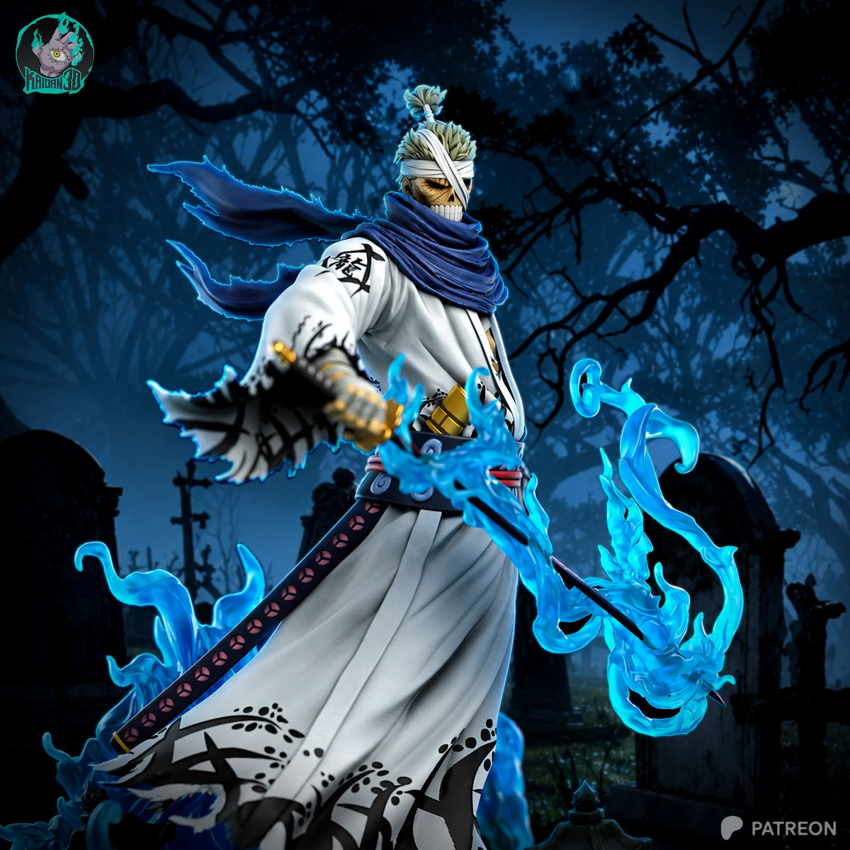 1950 Shimotsuki Ryuma_One Piece - STL 3D Print Files