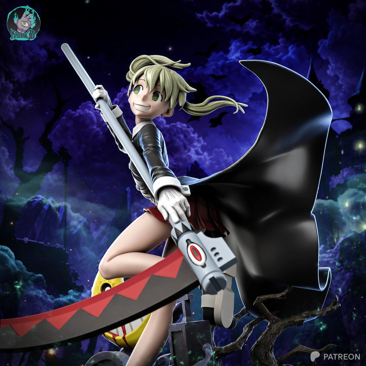1951 Maka Albarn_Soul Eater - STL 3D Print Files