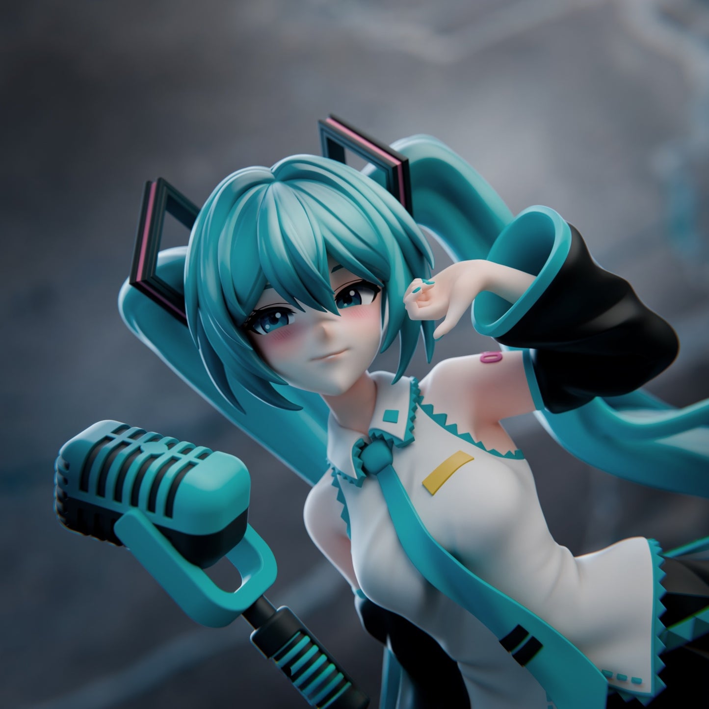 1588 Hatsun Miku - STL 3D Print Files