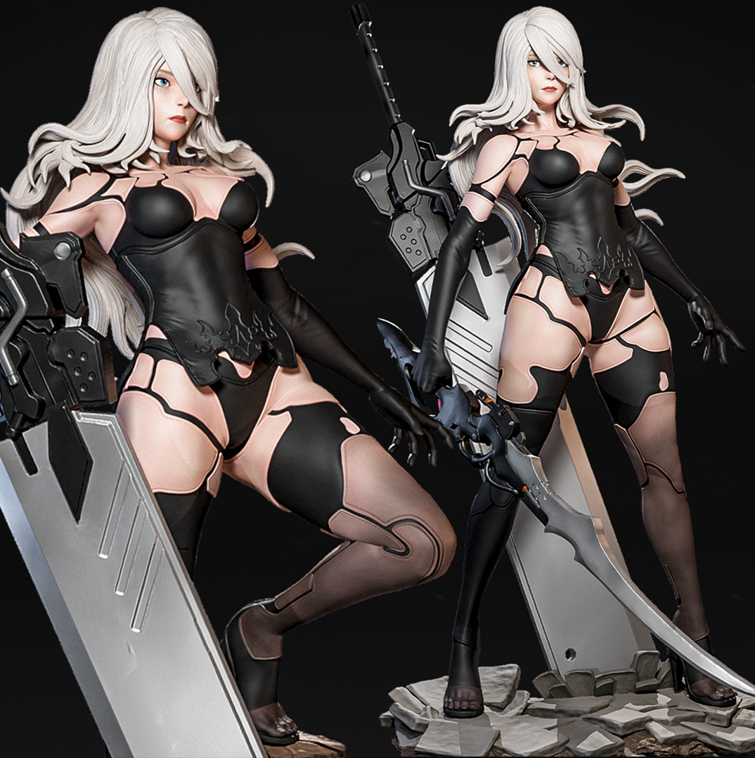 2008 A2_NieR Automata NSFW - STL 3D Print Files