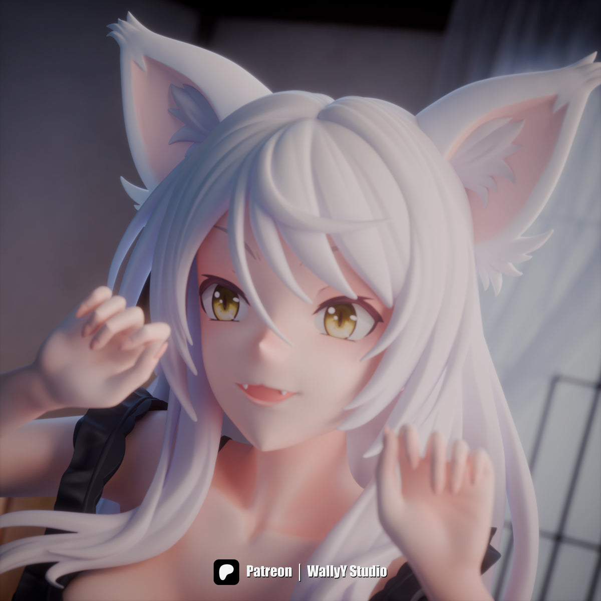 1992 Black Hanekawa_Monogatari - STL 3D Print Files