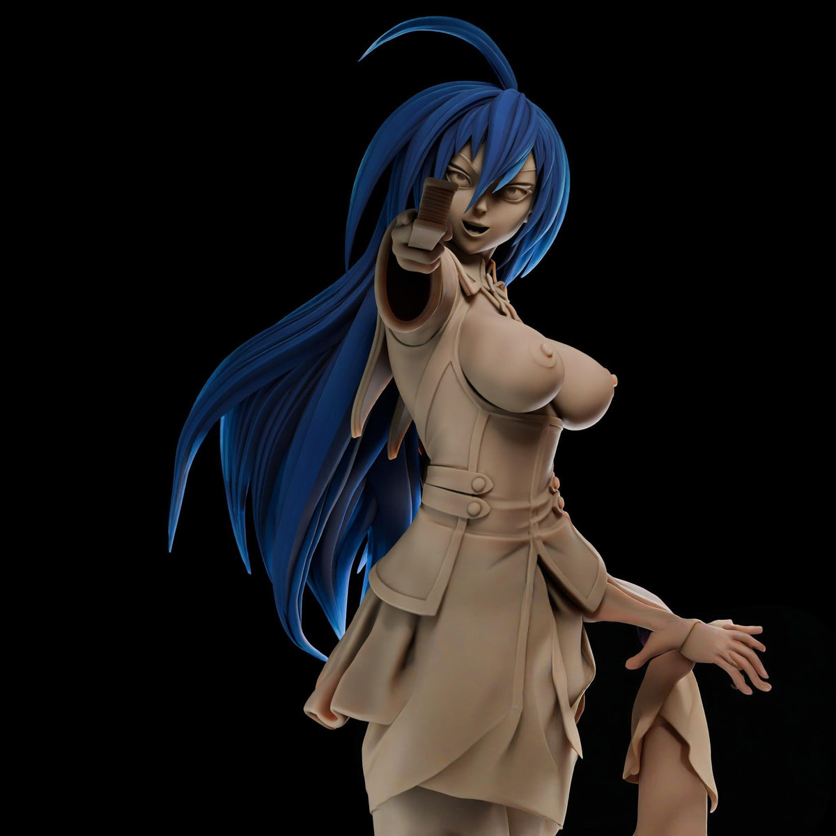 1829 Medaka Kurokami_Medaka Box NSFW - STL 3D Print Files