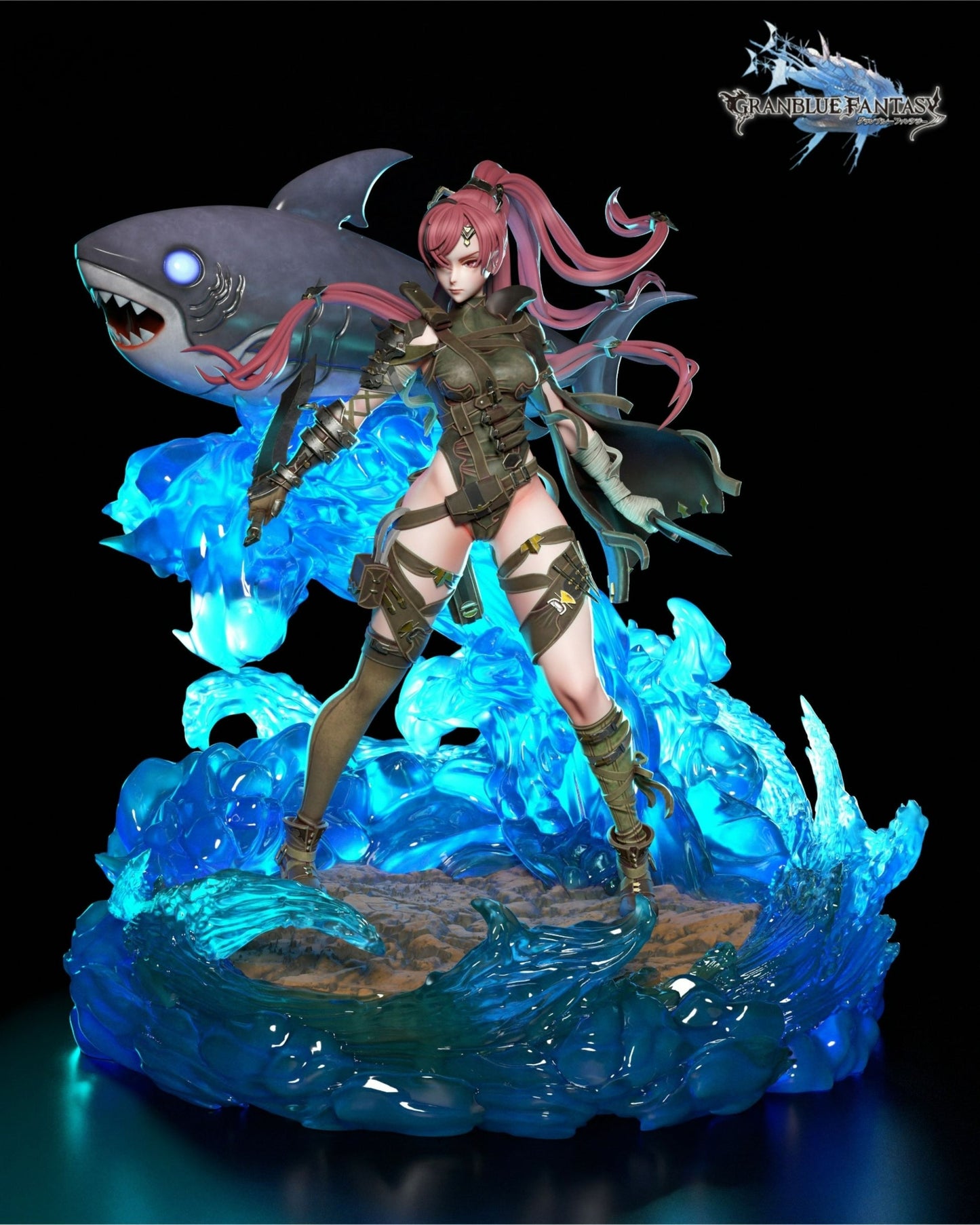 0925 Meg - Granblue Fantasy (2902) - STL 3D Print Files