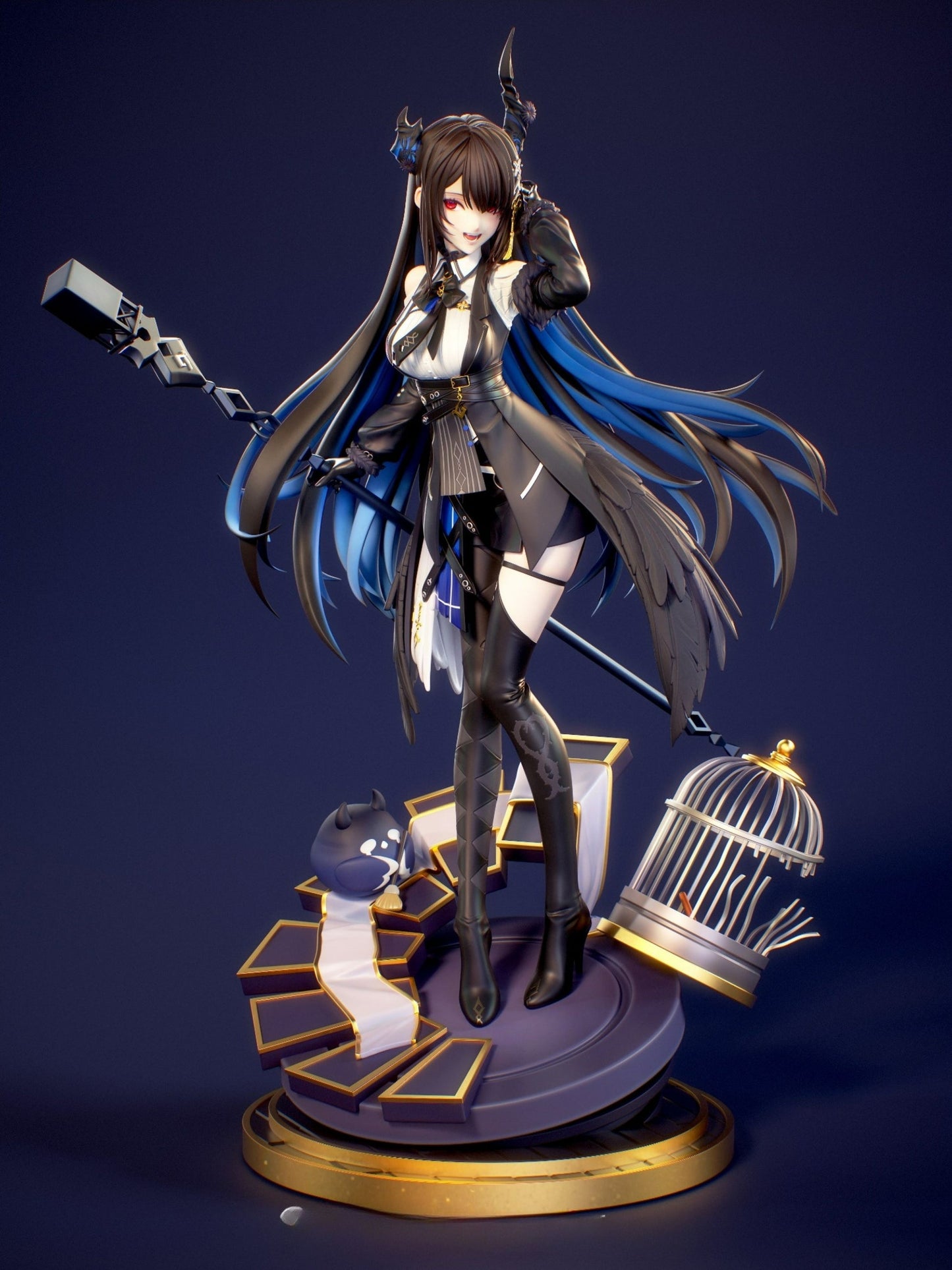 0521 Nerissa Ravencroft - Virtual YouTuber (3767) - STL 3D Print Files