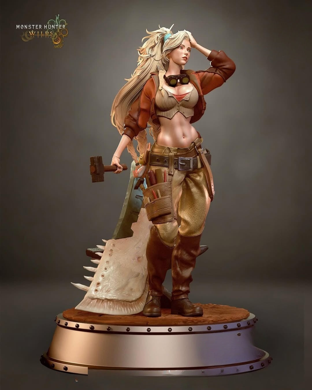 1007 Gemma - Monster Hunter Wilds (4043) - STL 3D Print Files