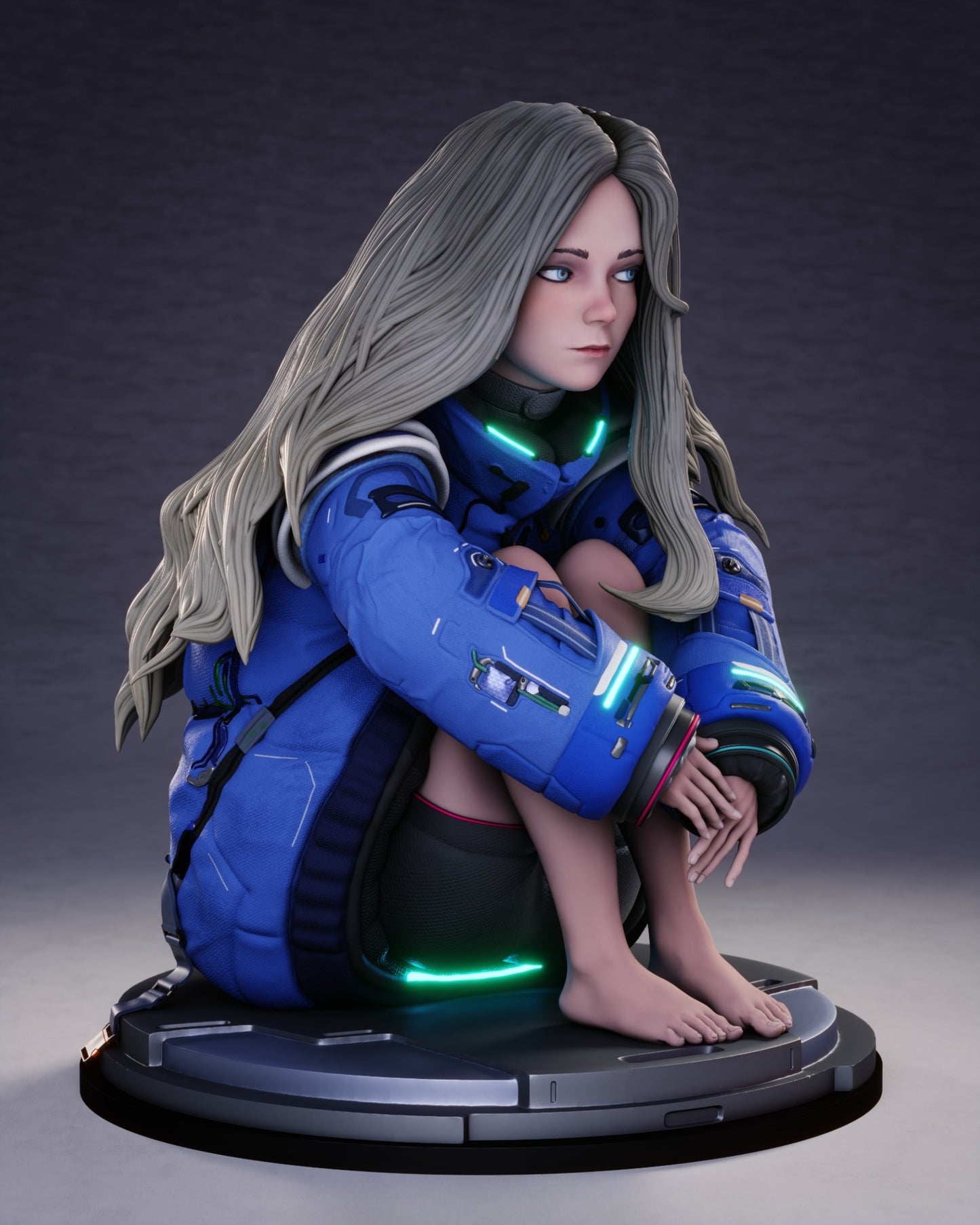 1021 Diana Pragmata - STL 3D Print Files
