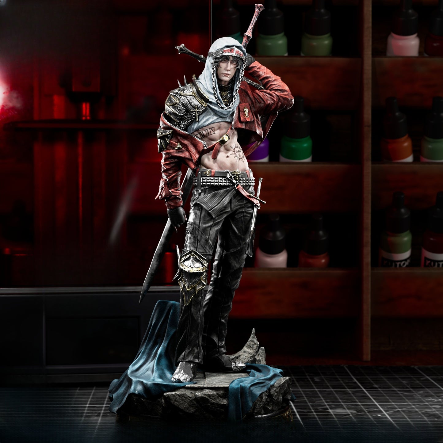 1023 Elias The Penitent - STL 3D Print Files