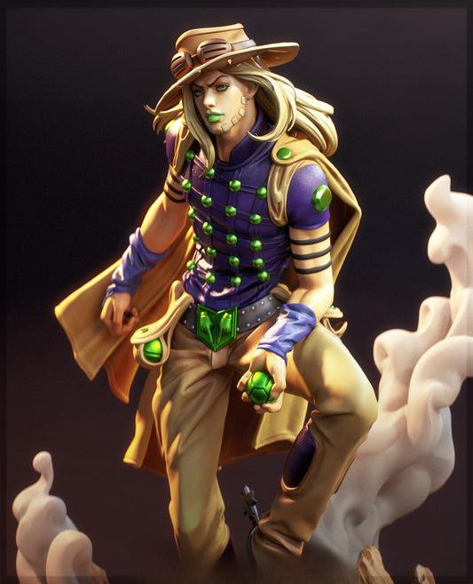 1032 Gyro Zeppeli_Steel Ball Run - STL 3D Print Files