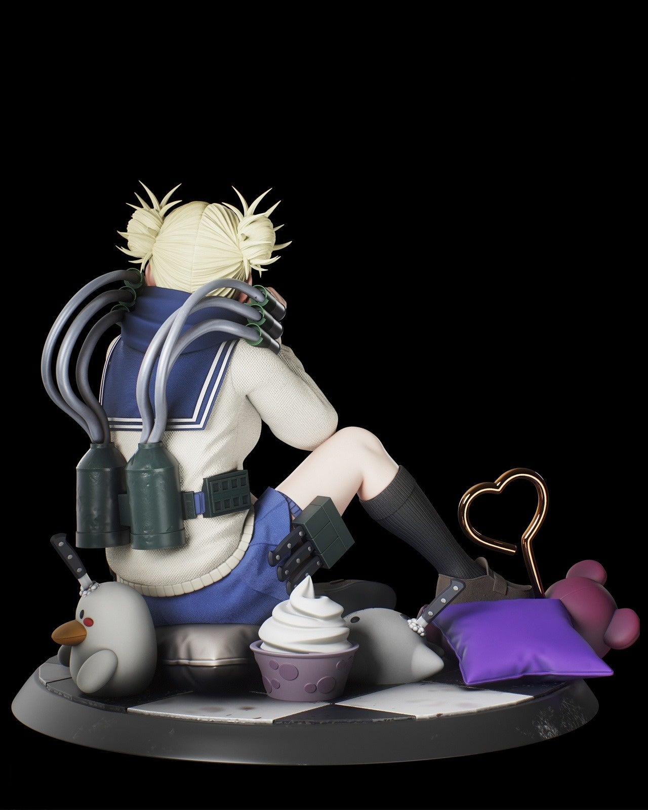 1120 Toga Himiko_My Hero Academia - STL 3D Print Files