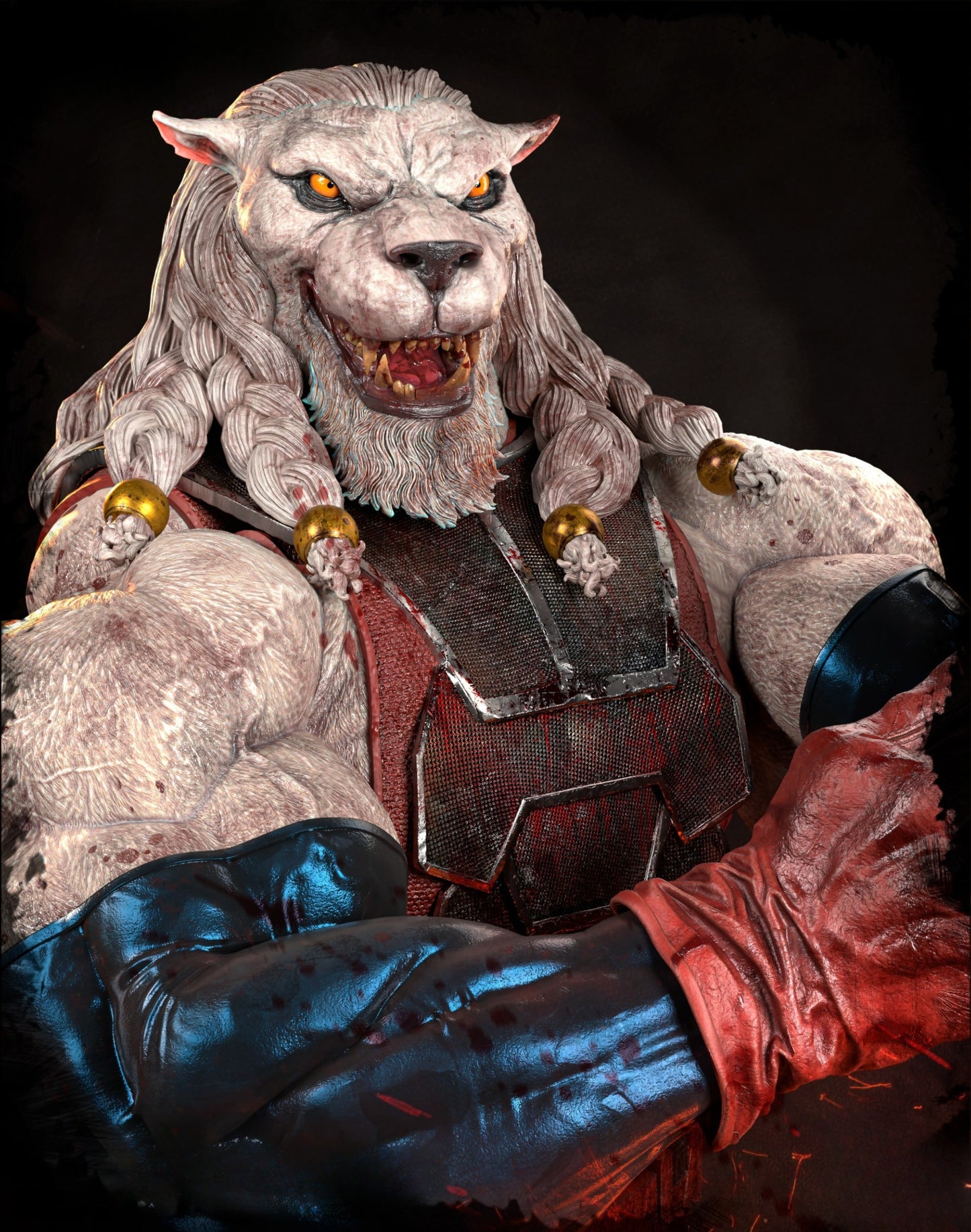 1201 Battle Beast_The Invincible - STL 3D Print Files