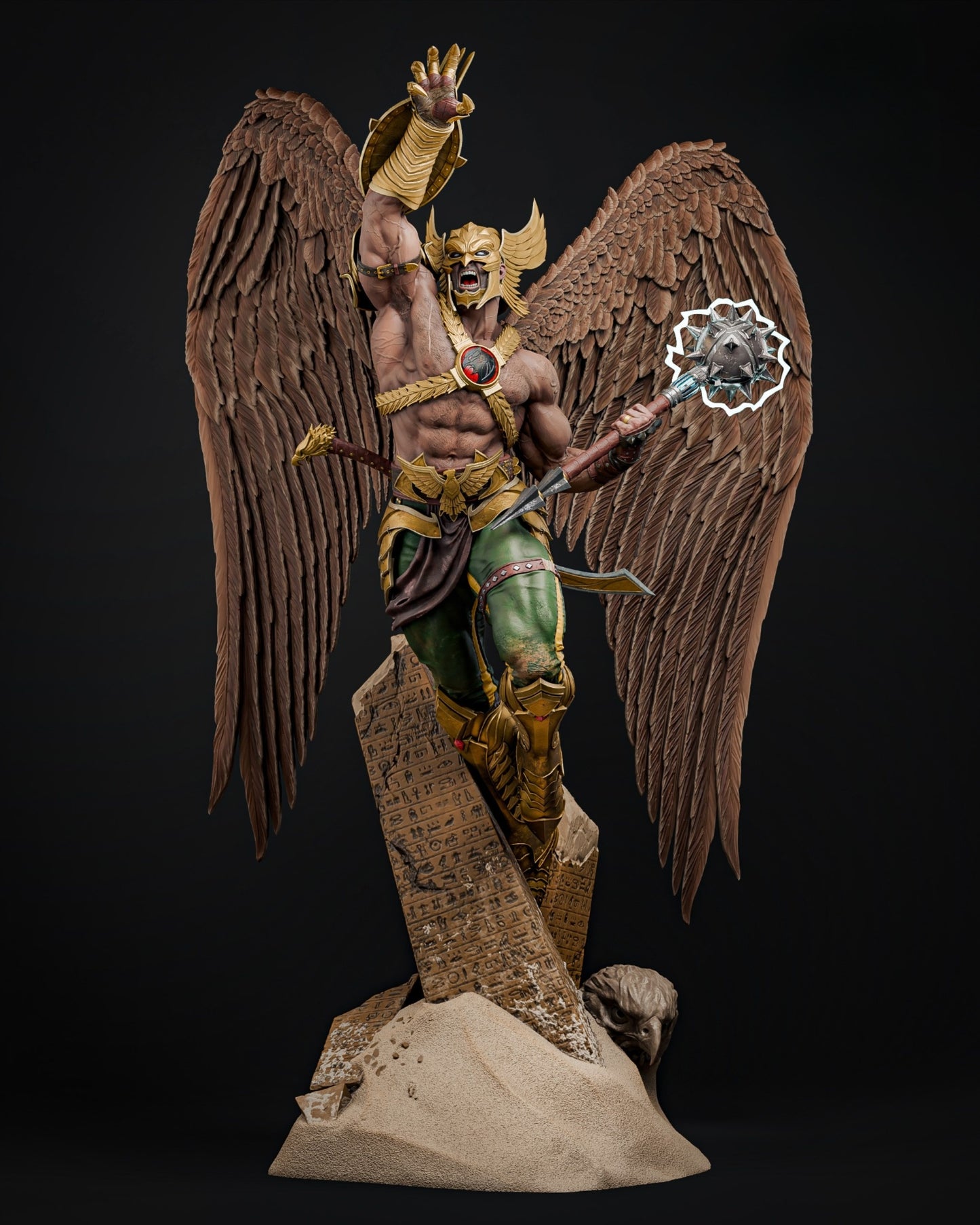 1329 Hawkman_DC Comics - STL 3D Print Files