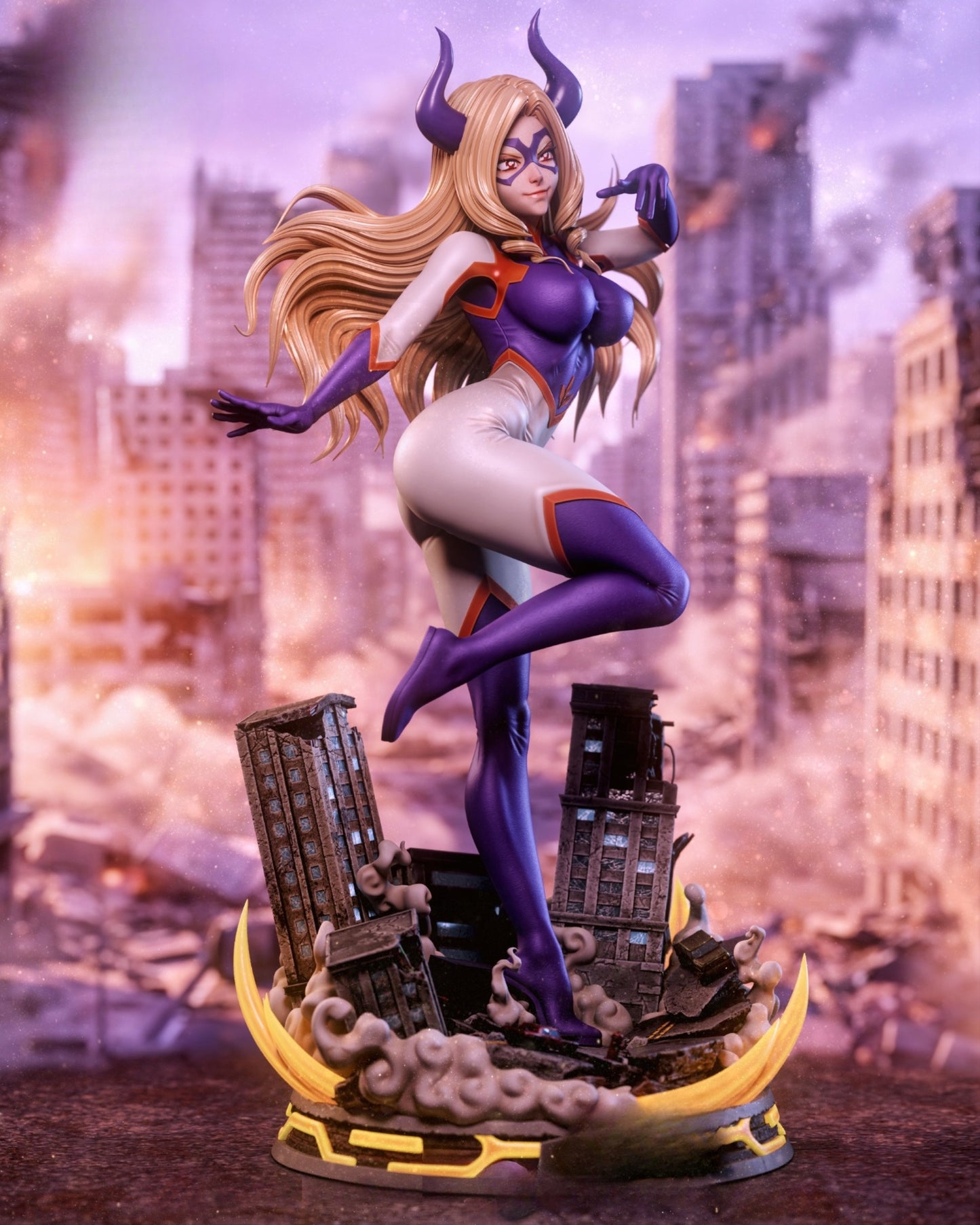 1336 Mt.Lady_My Hero Academia - STL 3D Print Files