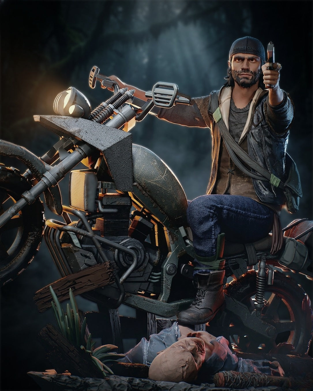 1365 Deacon StJohn_DaysGone - STL 3D Print Files