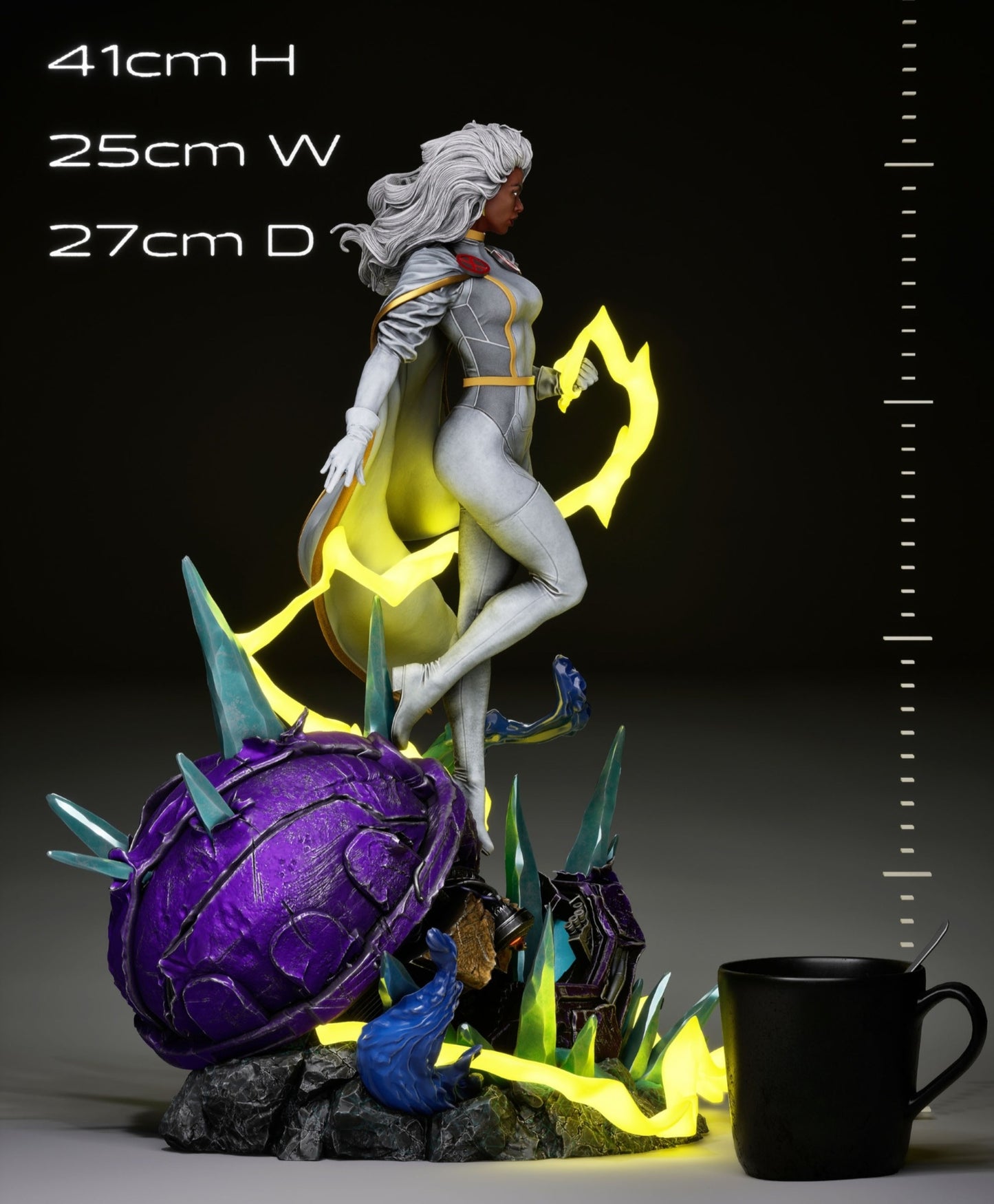 1388 Storm_X-Men - STL 3D Print Files