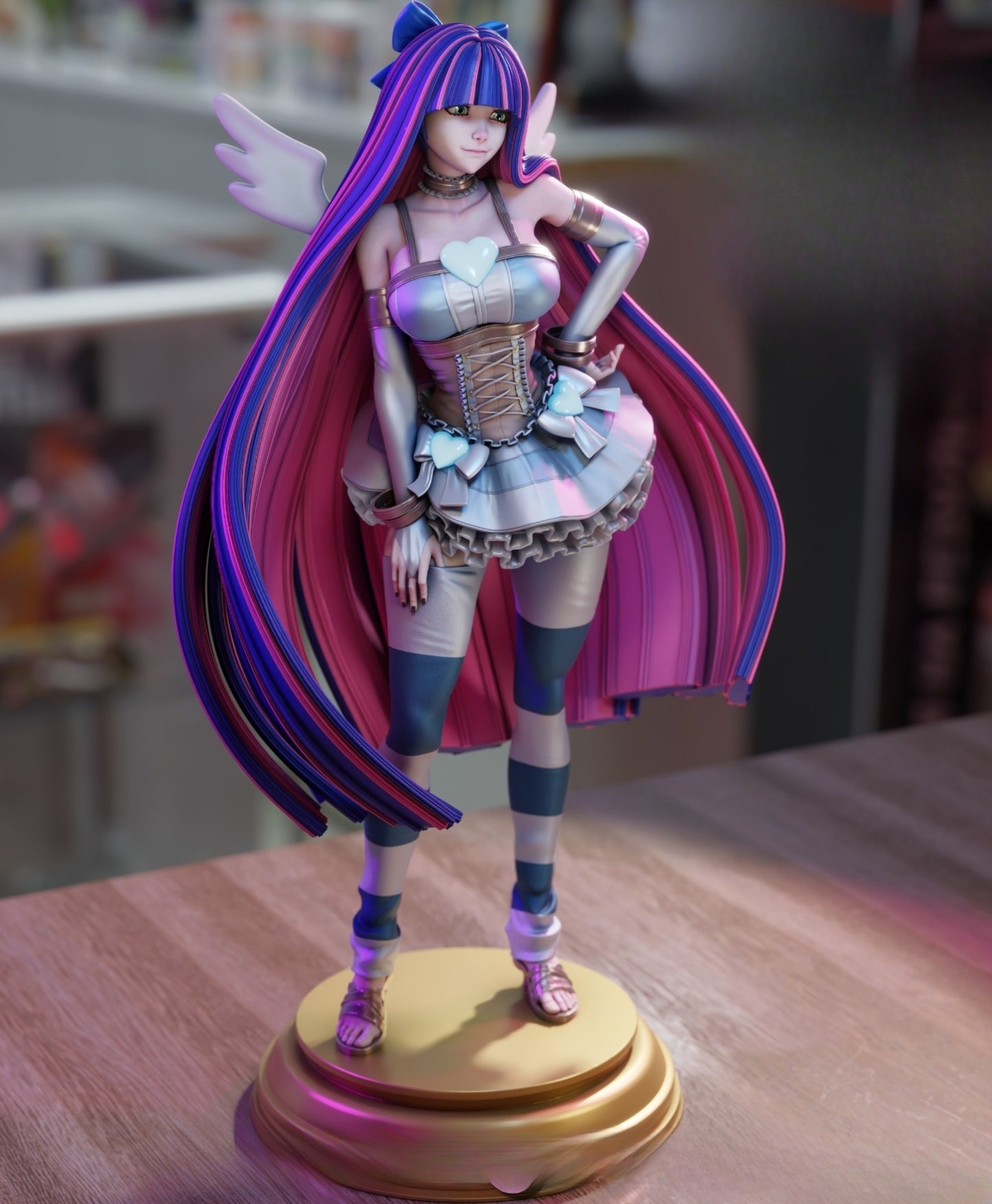 1394 Stocking Anarchy_Panty & Stocking with Garterbelt NSFW - STL 3D Print Files