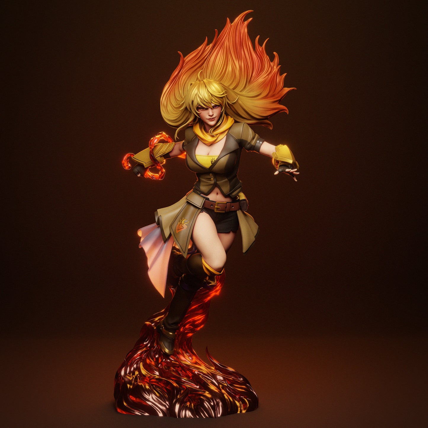 1442 Yang Xiao Long_RWBY - STL 3D Print Files