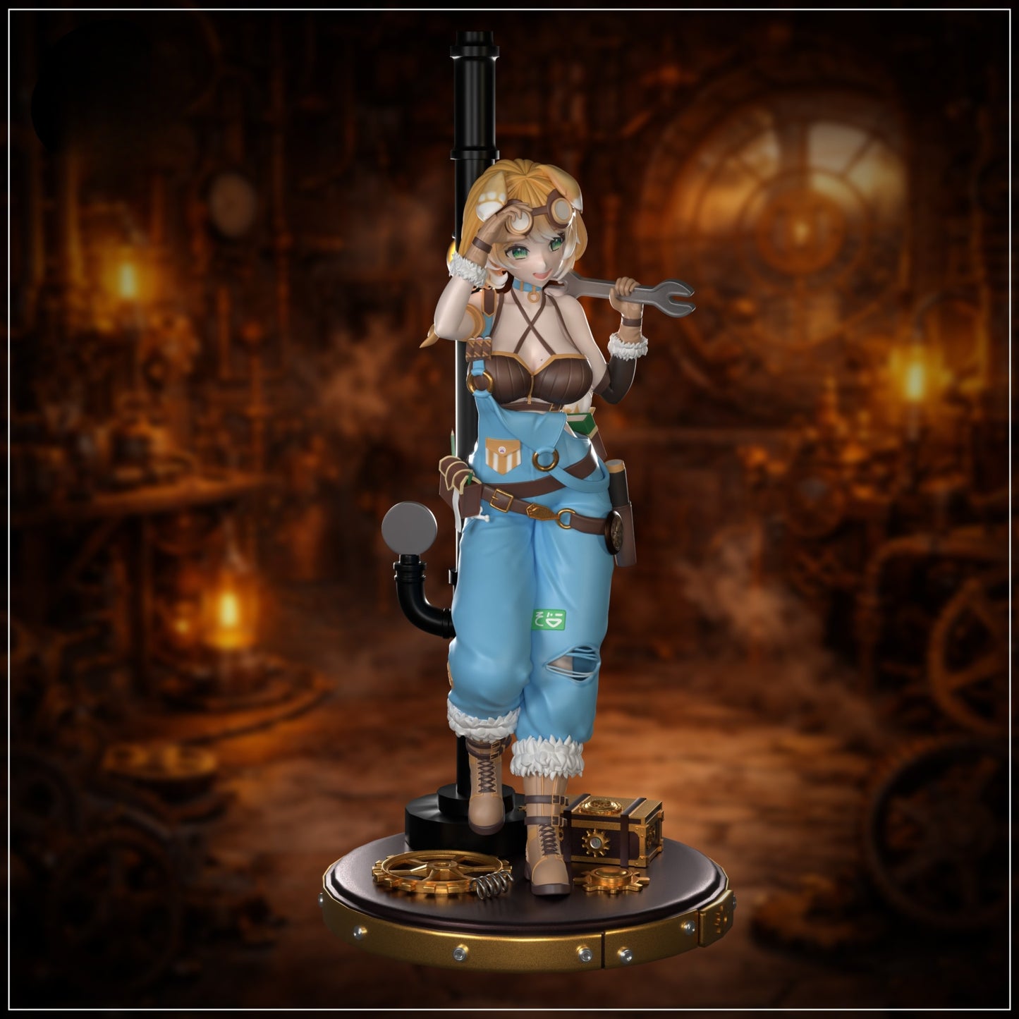 1473 Bonnie Barkswell_VTuber - STL 3D Print Files