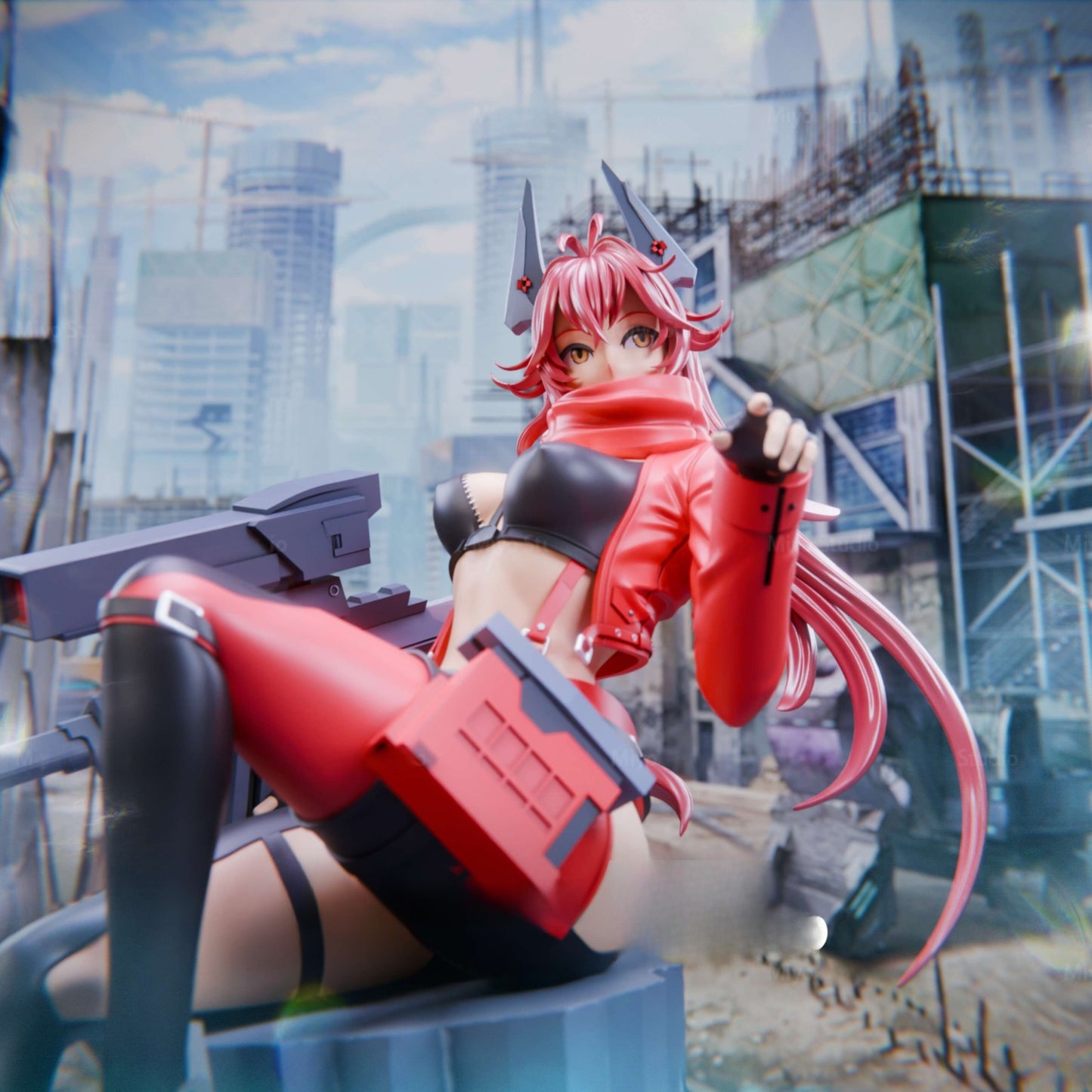 1465 Red Hood_Nikke NSFW - STL 3D Print Files