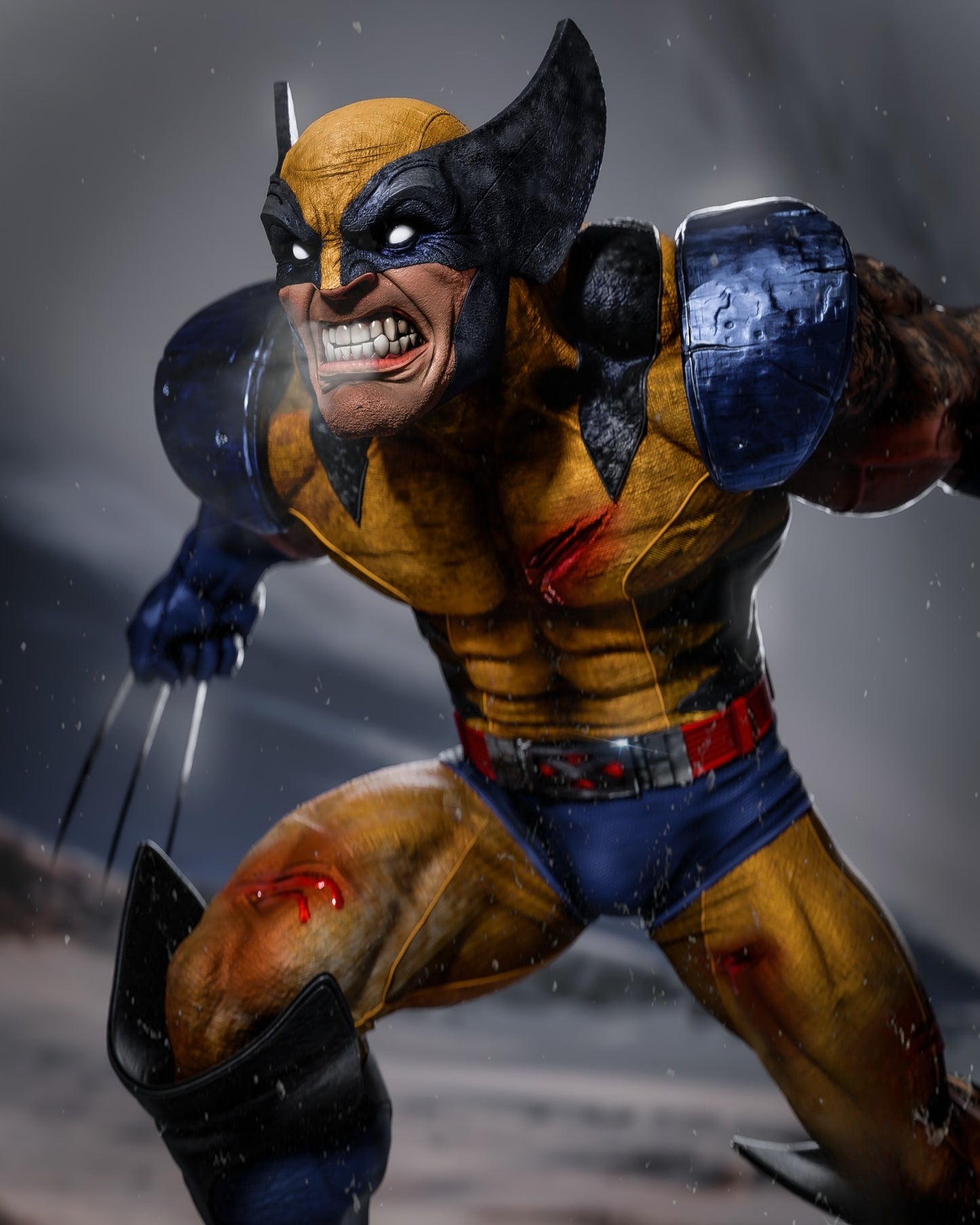 1576 Wolverine_X-Men - STL 3D Print Files