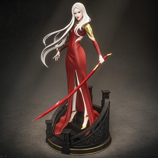1749 Carmilla_Castlevania - STL 3D Print Files