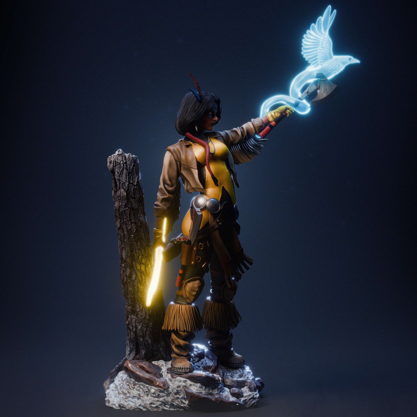 1189 Dani Moonstar_Marvel Comics - STL 3D Print Files