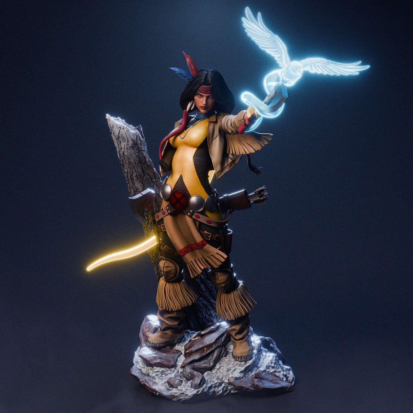1189 Dani Moonstar_Marvel Comics - STL 3D Print Files
