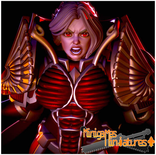 1880 Lady of Death_Miniatures - STL 3D Print Files