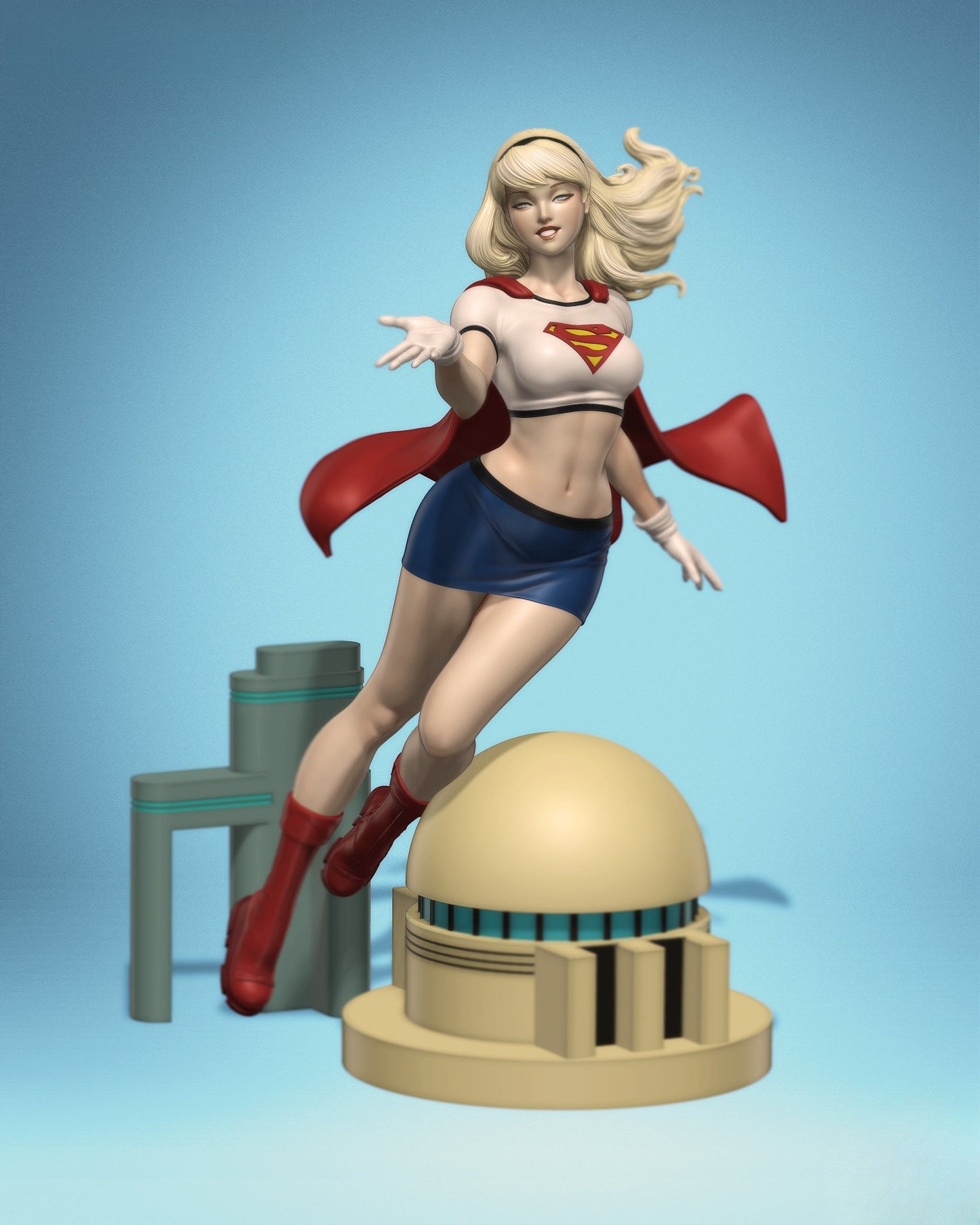 1134 Supergirl - STL 3D Print Files