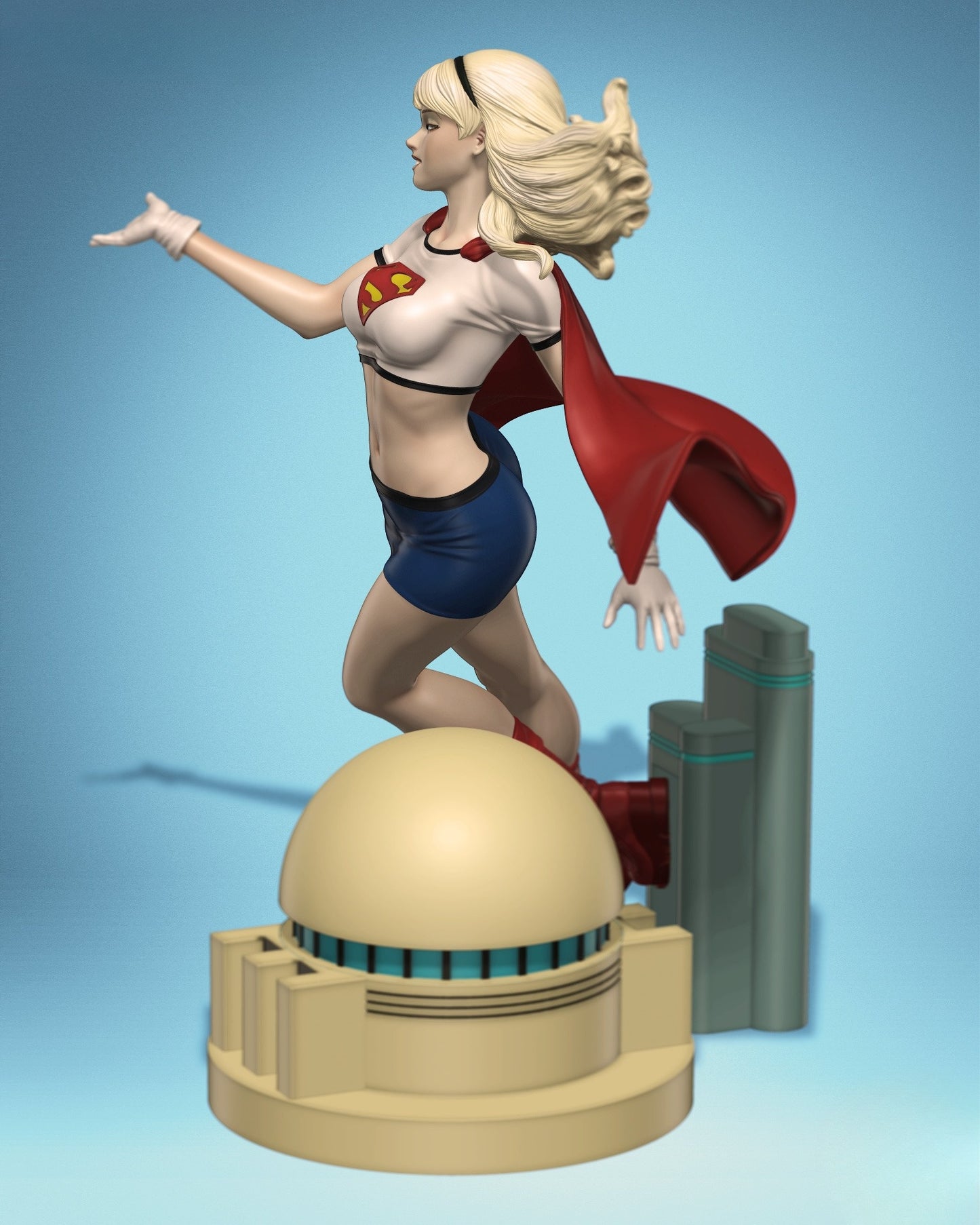 1134 Supergirl - STL 3D Print Files