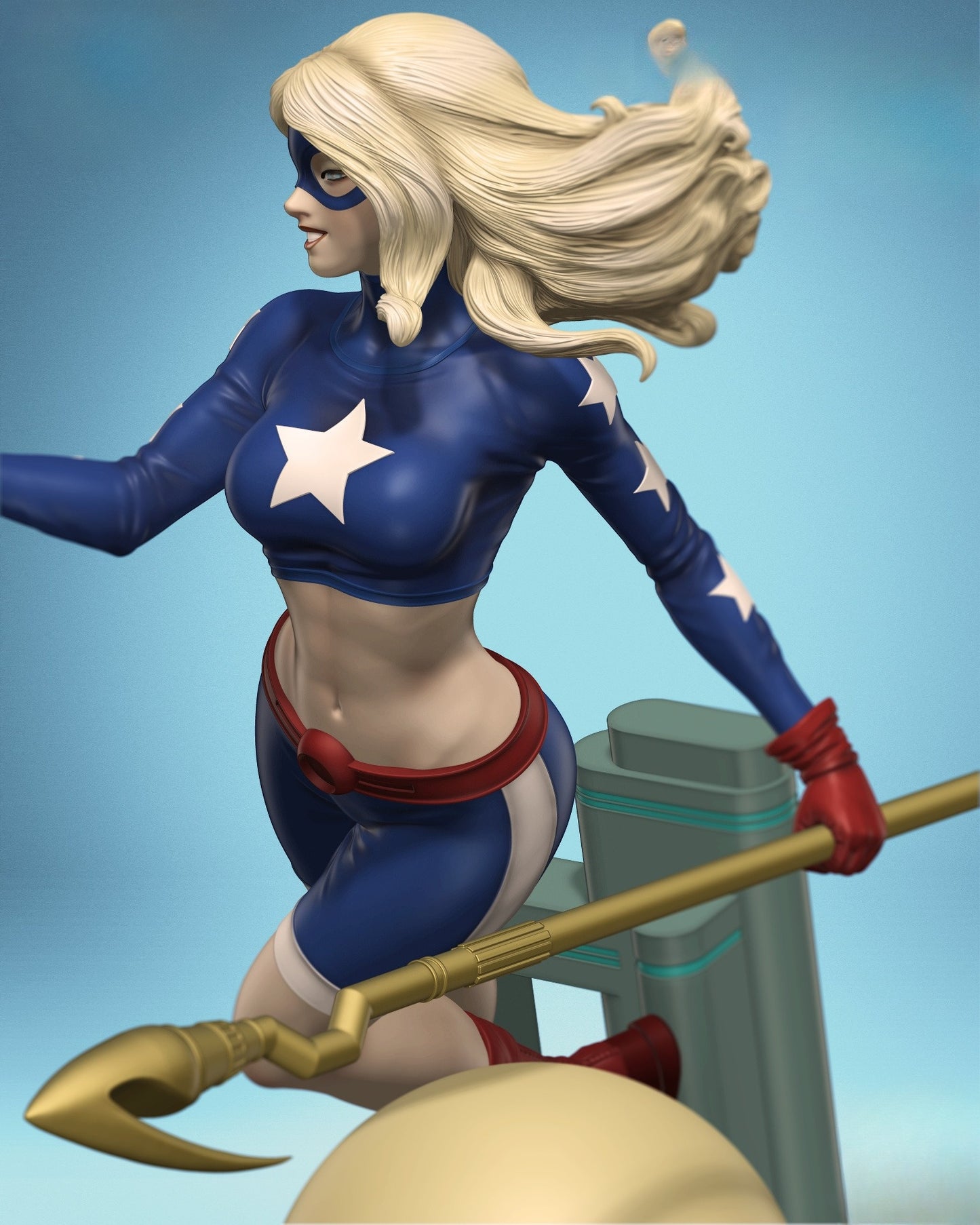 1134 Supergirl - STL 3D Print Files