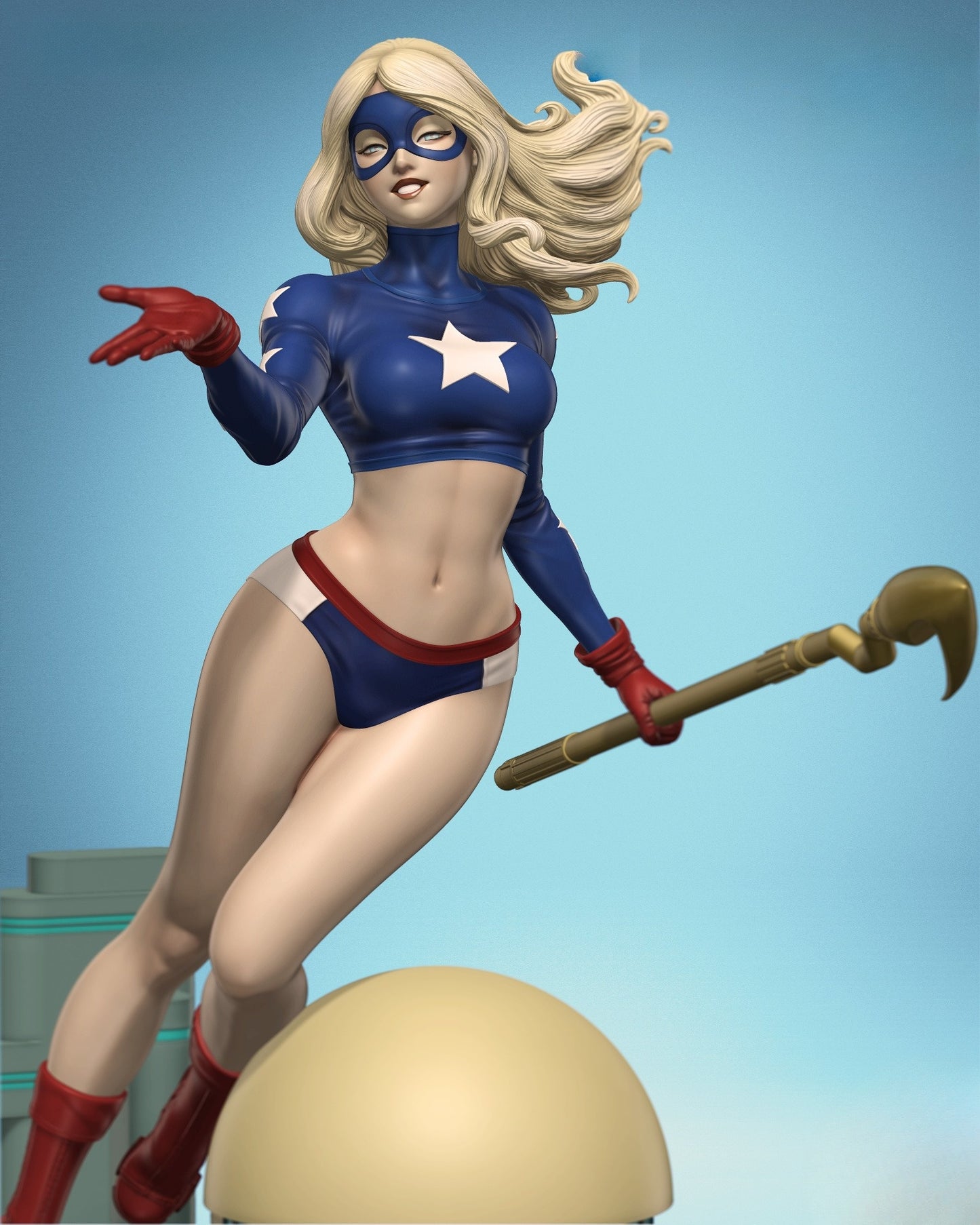1134 Supergirl - STL 3D Print Files