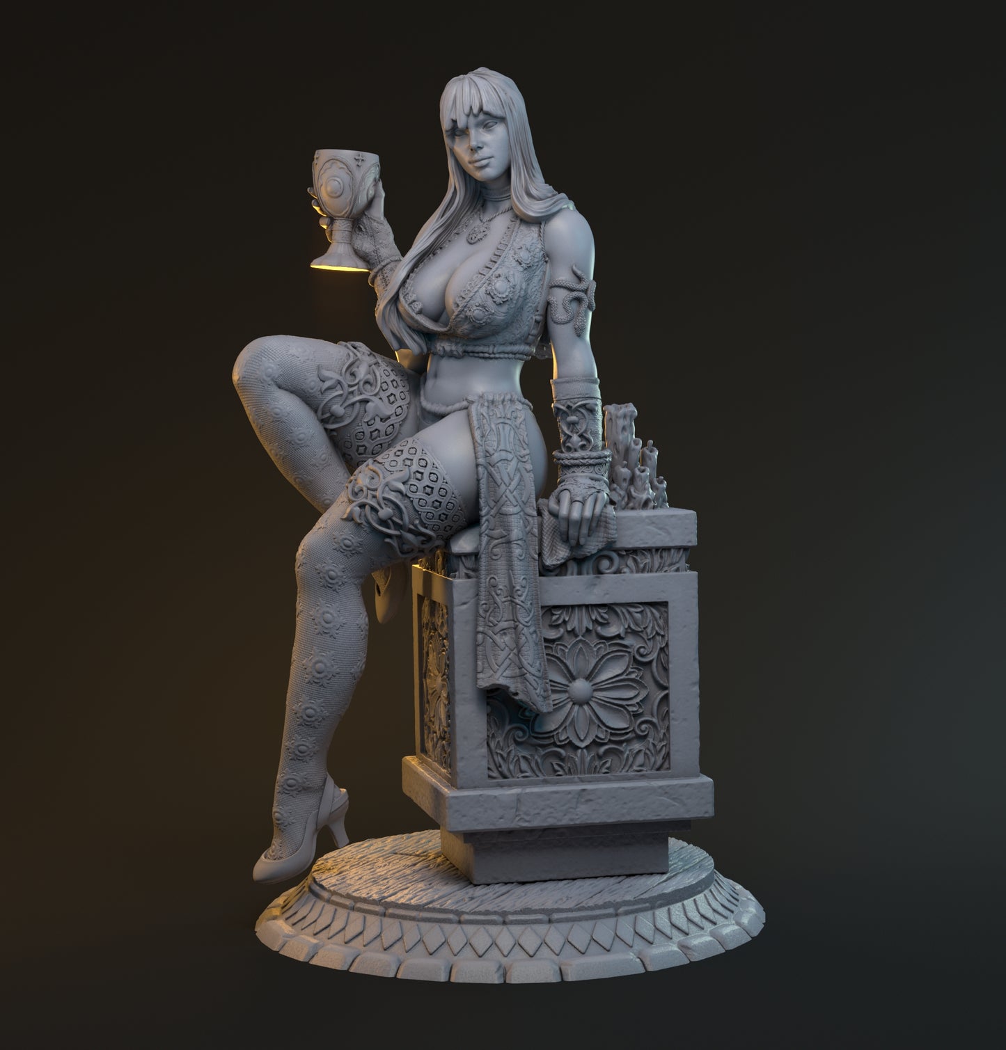 1718 Merlin_Miniature NSFW - STL 3D Print Files