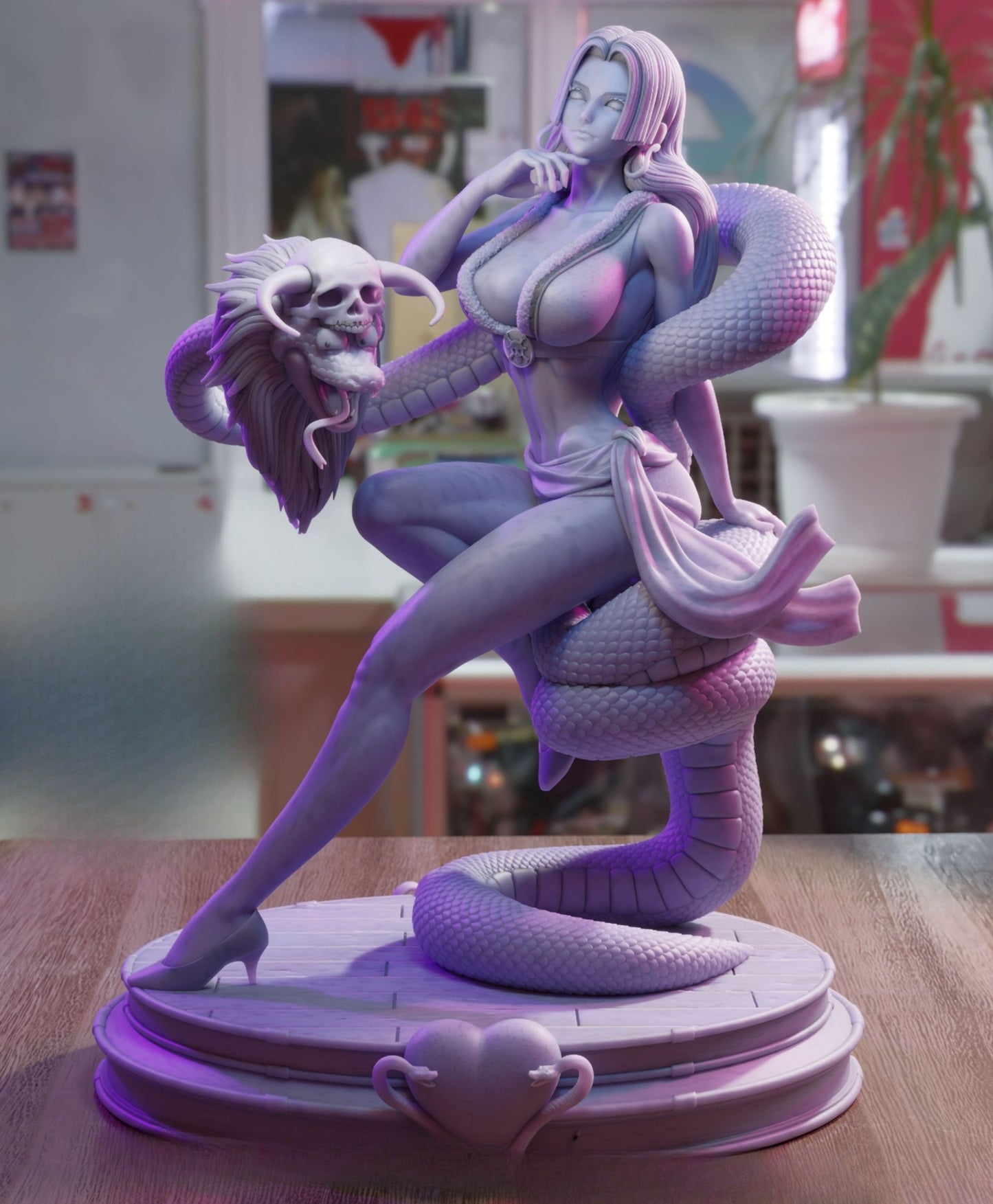 0295 Boa_Hancock (OP)_NSFW - STL 3D Print Files