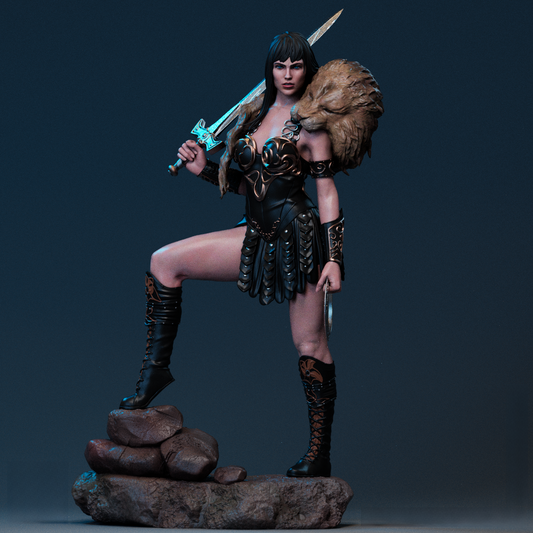 0137 Xena - Warrior Princess - STL 3D Print Files