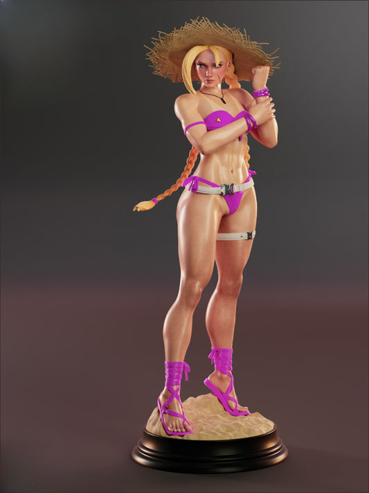 0259 Cammy_Street Fighter 6 - STL 3D Print Files