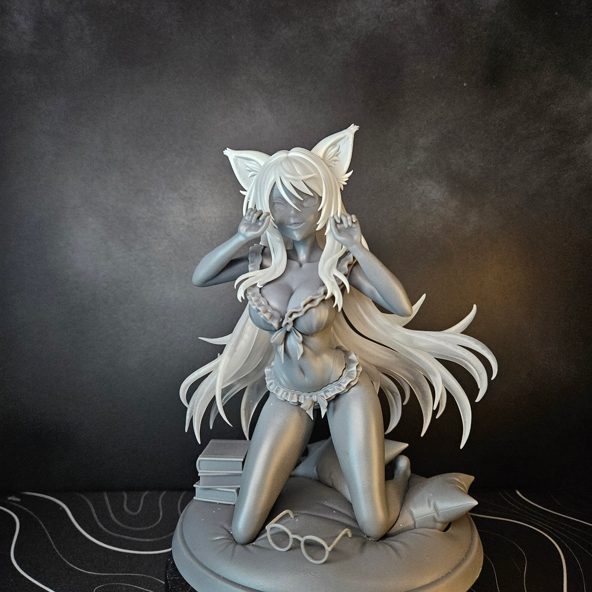 1992 Black Hanekawa_Monogatari - STL 3D Print Files