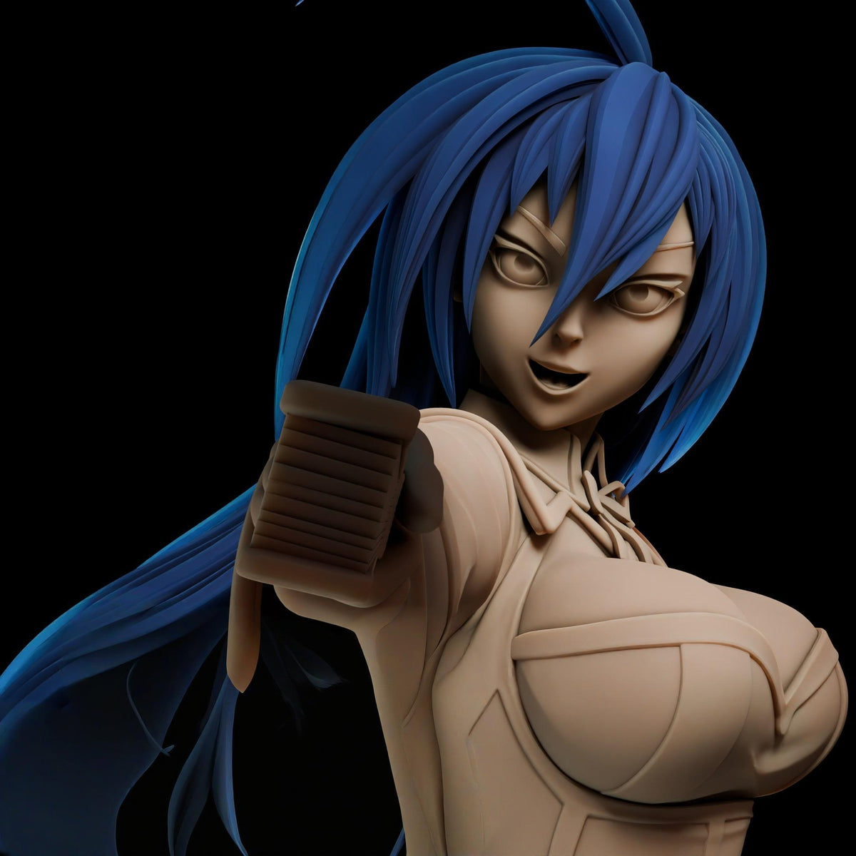 1829 Medaka Kurokami_Medaka Box NSFW - STL 3D Print Files