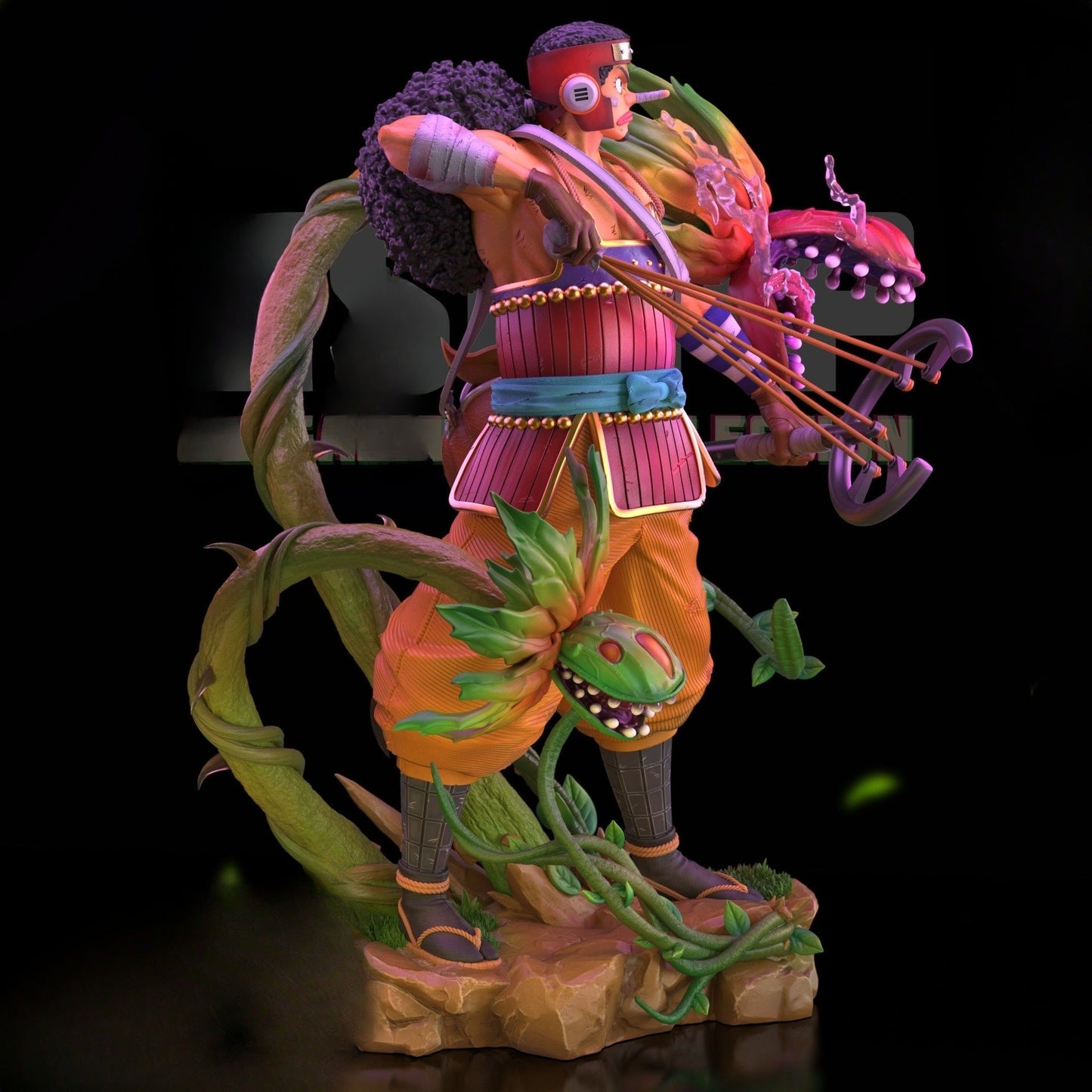 0195 Usopp_One Piece - STL 3D Print Files