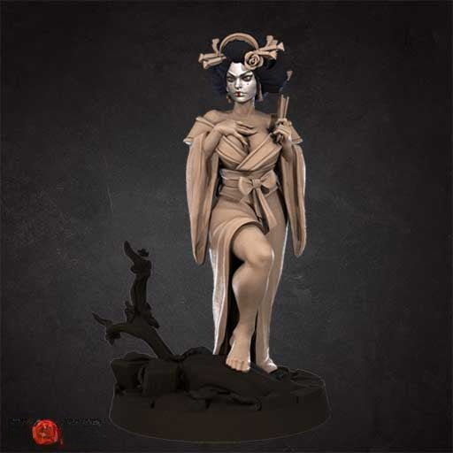 1162 Venomous Geisha - STL 3D Print Files