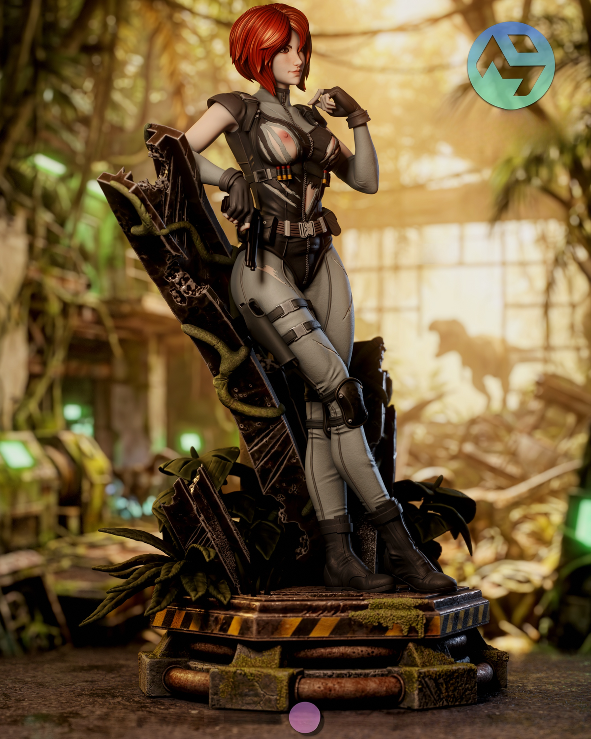 1811 Regina_Dino Crisis NSFW - STL 3D Print Files
