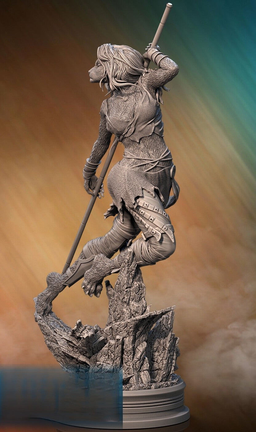 0708 Cheetara - Thundercats (1454) - STL 3D Print Files