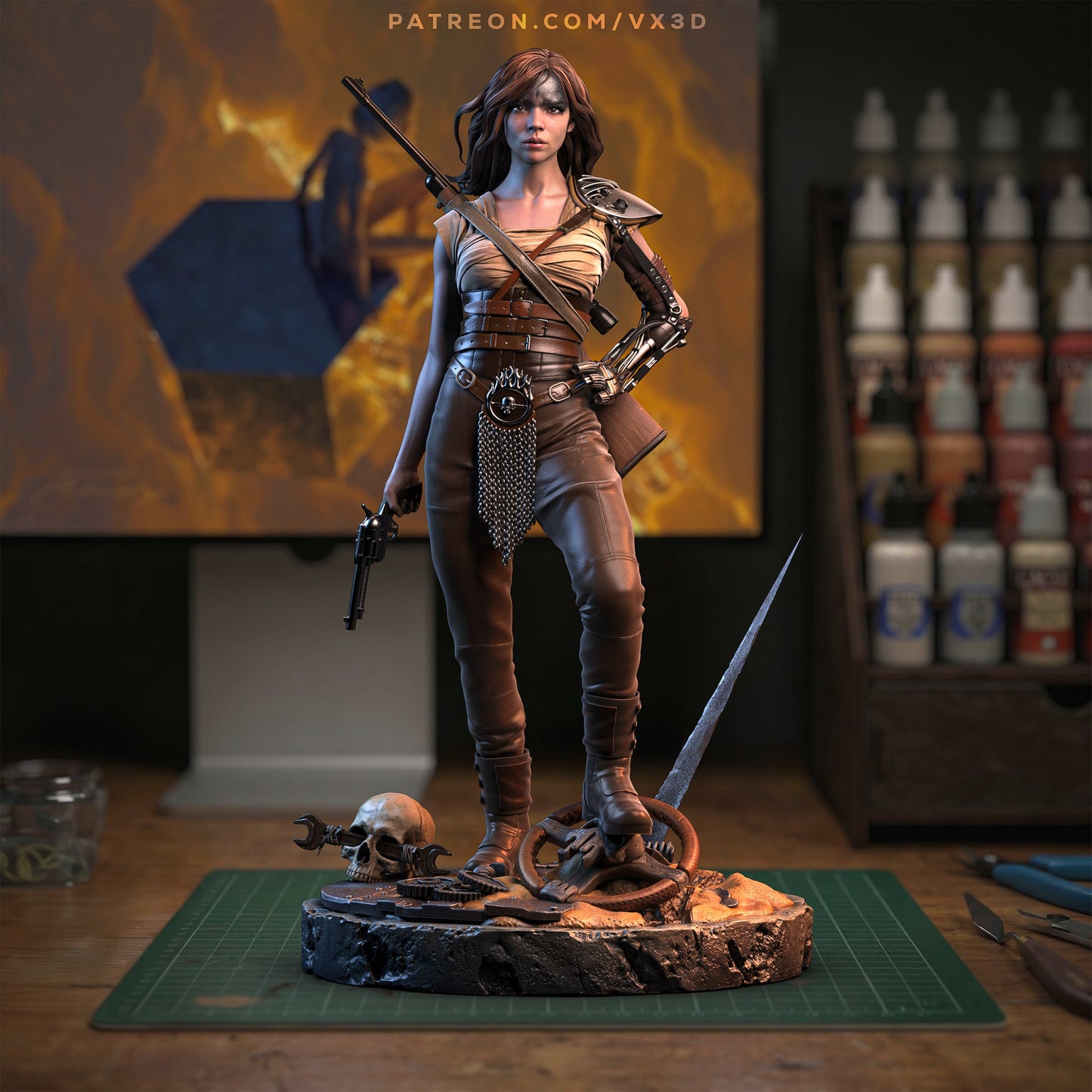 1695 Furiosa_A Mad Max Saga NSFW - STL 3D Print Files
