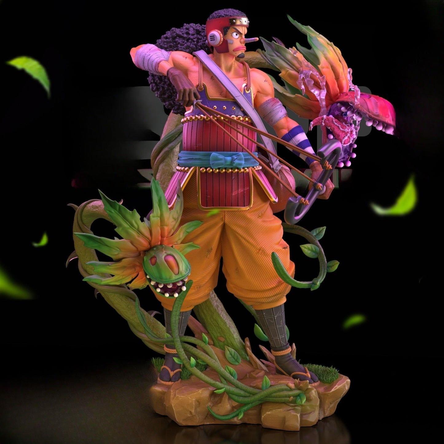 0195 Usopp_One Piece - STL 3D Print Files