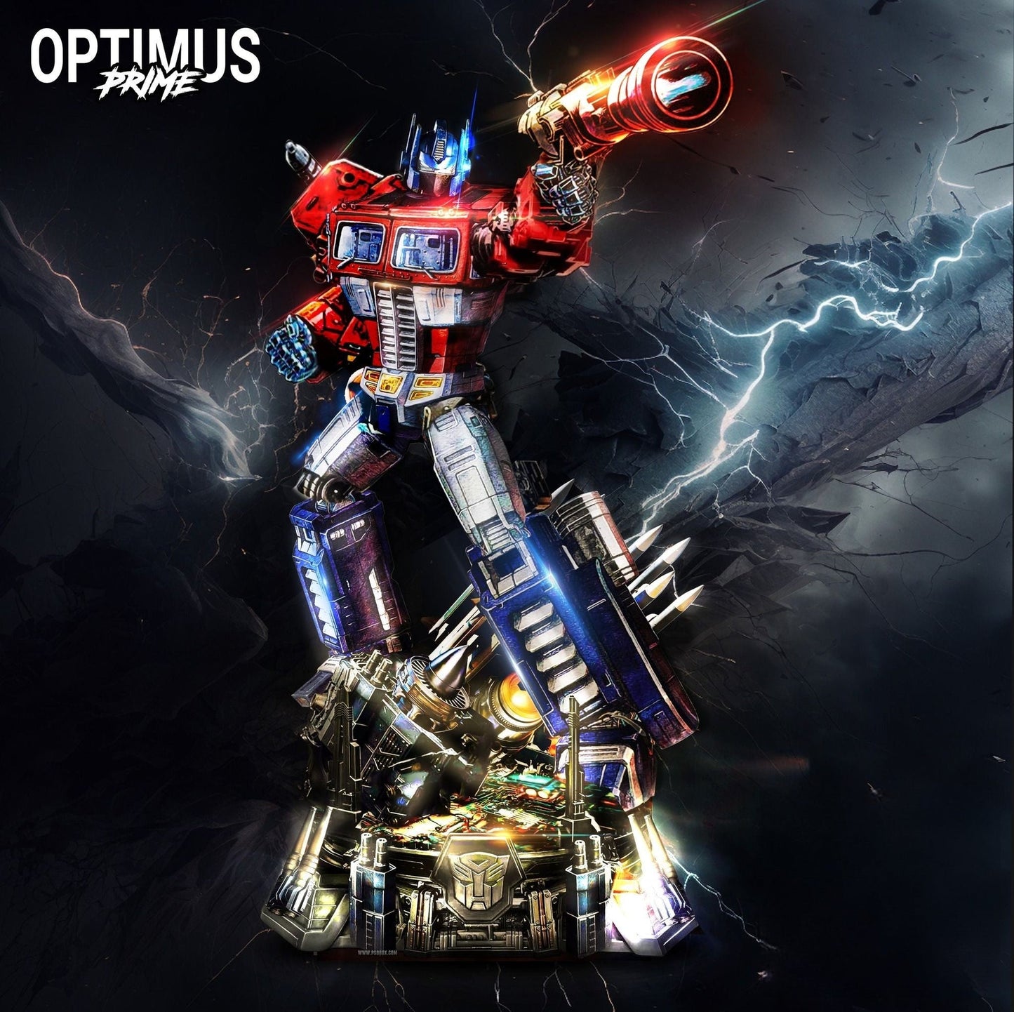 0665 Optimus Prime AND Truck - Transformers - STL 3D Print Files