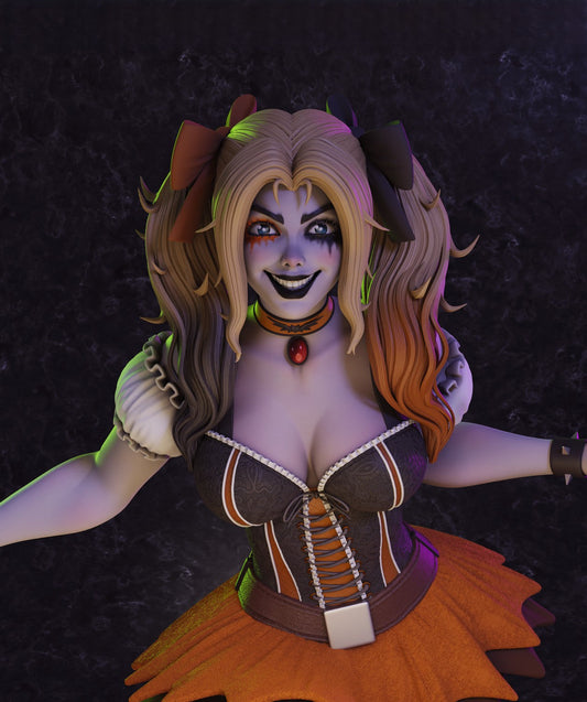 0733 Harley Quinn Halloween - DC Comics (1570)  - STL 3D Print Files