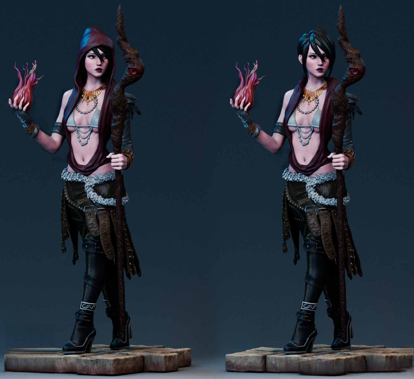 0168 Morrigan - Dragon Age - STL 3D Print Files