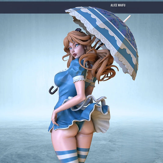0730 Alice Waifu NSFW - STL 3D Print Files